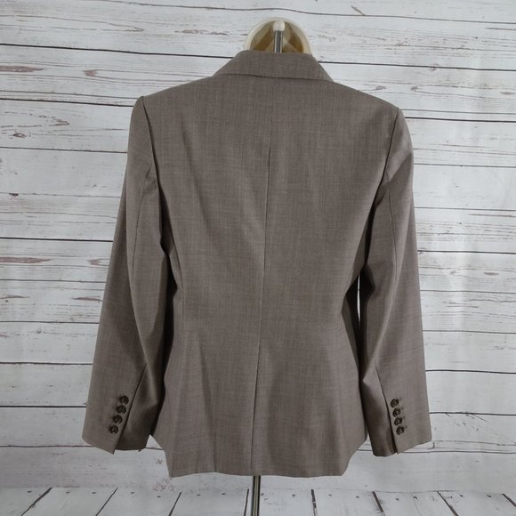 Ann Taylor Loft Petites Wool Blend Blazer 4P - Picture 4 of 10